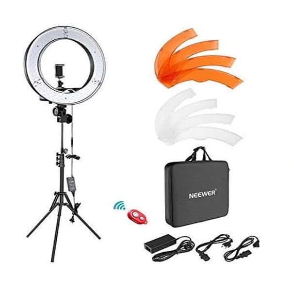 Ring Light with stand (and cellphone mount